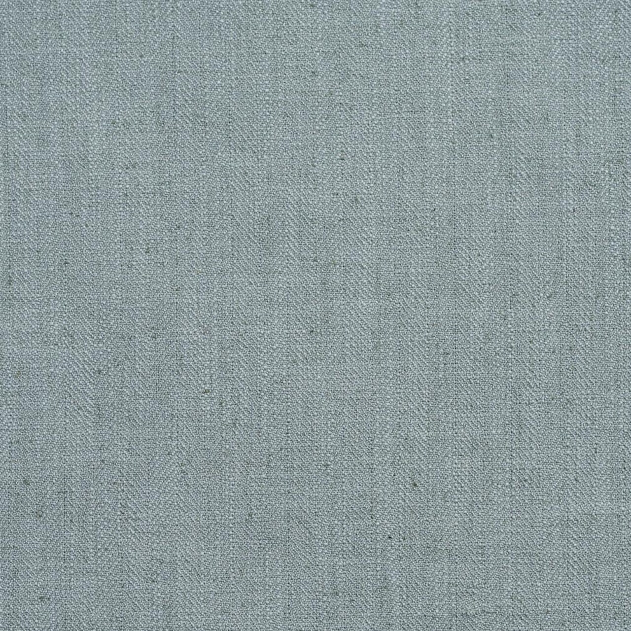 Aqua Herringbone Small Scale Linen Look Upholstery Fabric by The Yard - SKU: Callie Mist